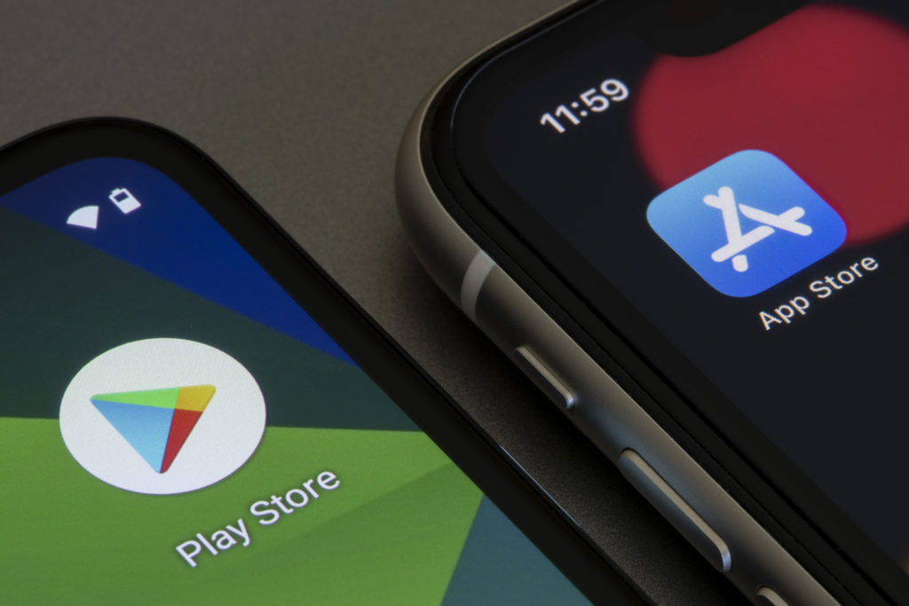 App Store et Play Store
