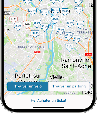Toul'Bike screenshot